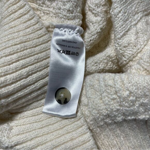 Anthropologie Cream Off-the-Shoulder Sweater - Picture 8 of 8